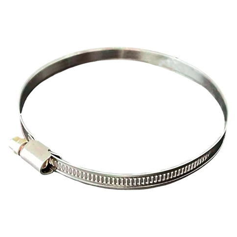 Хомут червячный 170-190/9 мм, оцинкованная сталь W1 фото 1