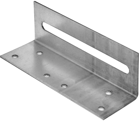 Крепежный скользящий уголок 60х60х220 мм, оцинкованный фото 1