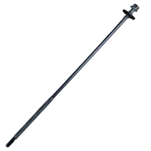 Саморез для сэндвич-панелей 6,3/5,5х280 мм, оцинкованный фото 1