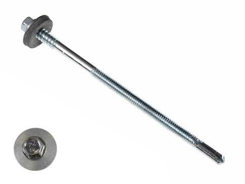 Саморез для сэндвич-панелей 6,3/5,5х185 20шт фото 7