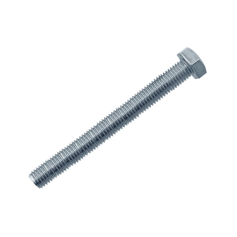Болт 20х140 мм DIN 933 полная резьба, оцинкованный фото 1