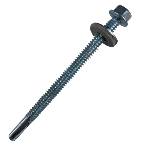 Саморез кровельный, с увелич.сверлом РТ-5 15 мм, фото 7