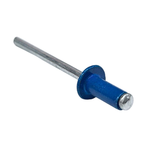 Заклепка вытяжная комбинированная 4х10 мм RAL5005 синий  фото 2