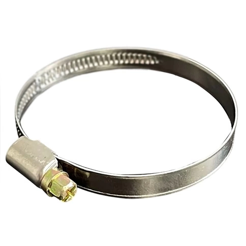 Хомут червячный 80-100/9 мм, нержавеющая сталь W2 фото 1