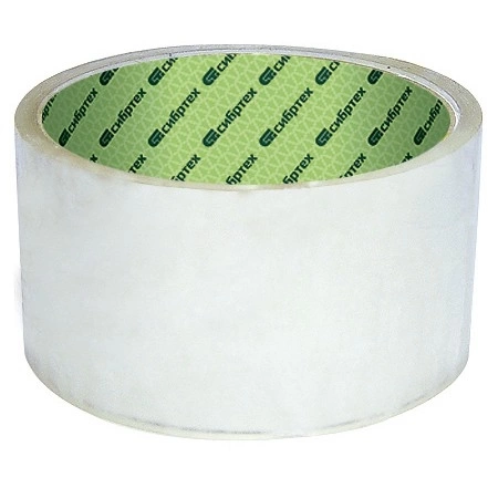 Лента клейкая 36мм х 40м, прозр. Сибртех фото 1