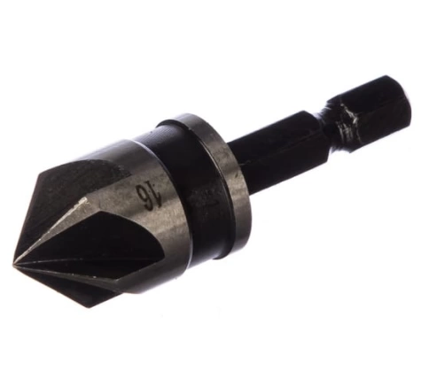 Зенкер конический, легир.сталь, хвостовик под биту, фото 2