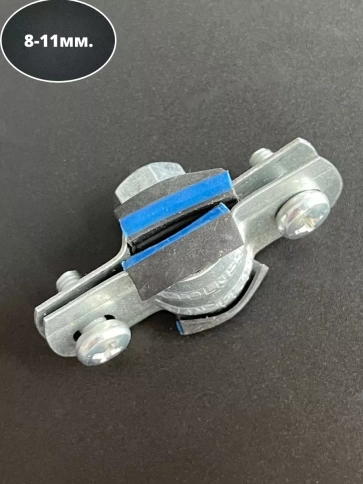 Хомут трубный М8 1/8" 8-11 сантехнический , 5 шт. фото 2