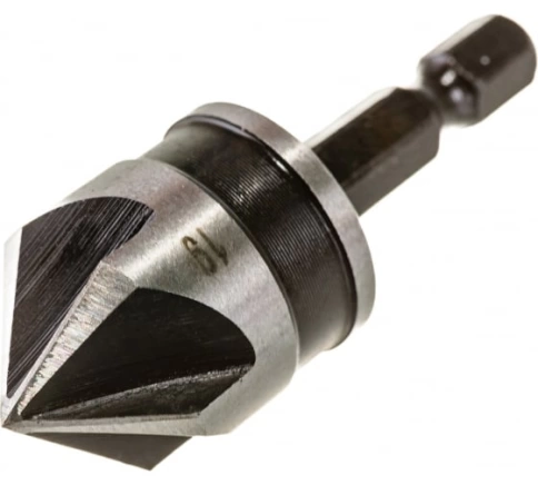 Зенкер конический, легир.сталь, хвостовик под биту, фото 1