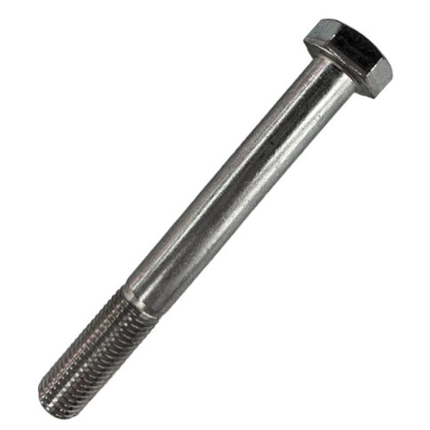 Болт М12х1,5х100 мм, класс прочности 10.9 DIN 960, неполная резьба, оцинкованный фото 1