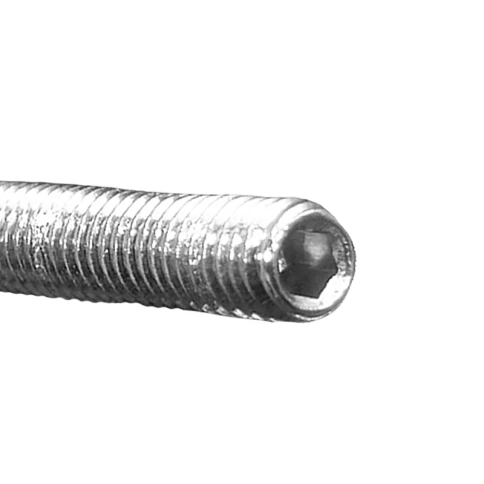 Винт установочный 6х30 мм с внутренним шестигранником DIN 914, нержавеющая сталь А2 фото 2