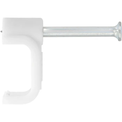 Скобы электроустановочные прямоугольный профиль 8 мм 50 шт Сибртех фото 1