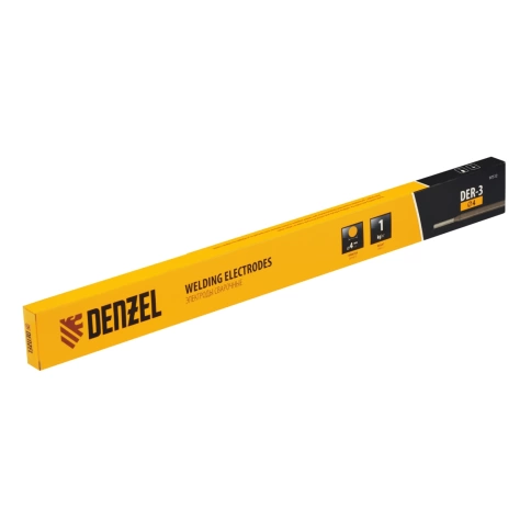 Электроды DER-3 4 мм рутиловое покрытие 1 кг Denzel фото 1