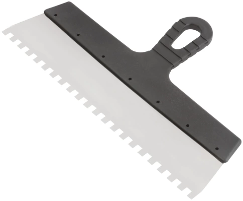 Шпатель фасадный нержавеющий зубчатый / зуб фото 12
