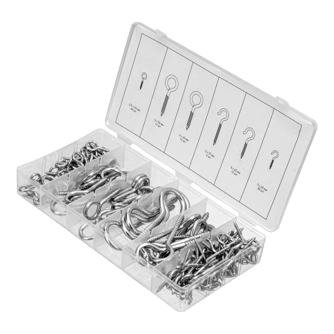 Крюки-саморезы 2,5х25, 3х40, 5х65, 5х75, 6х45, 6х50 Сибртех фото 1