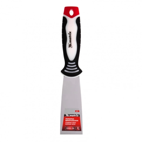 Шпательная лопатка из нерж.стали 40 мм трехкомп.ручка Matrix фото 1