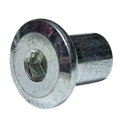 Гайка Эриксона S4хМ6х12 мм с полукруглой головкой, оцинкованная фото 1