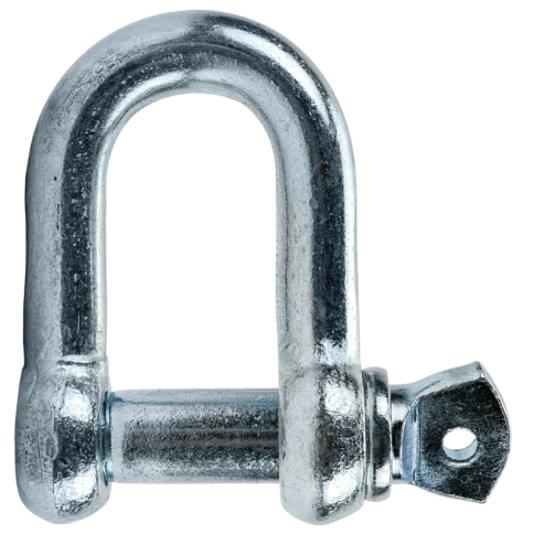 Скоба такелажная М12 омегообразная с резьбой 1,0 тонны фото 3