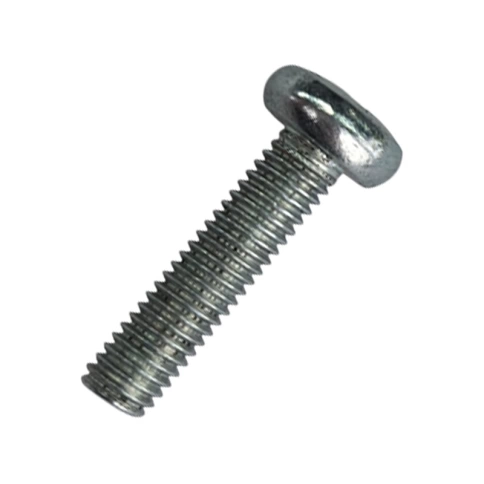 Винт с полукруглой головкой М3х20 мм DIN 7985, оцинкованный, полная резьба  фото 1