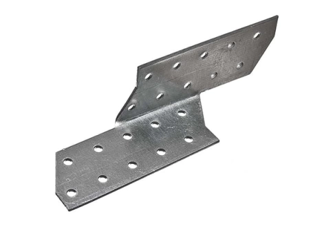 Держатель балки левый 40х170х40 мм, оцинкованный фото 1