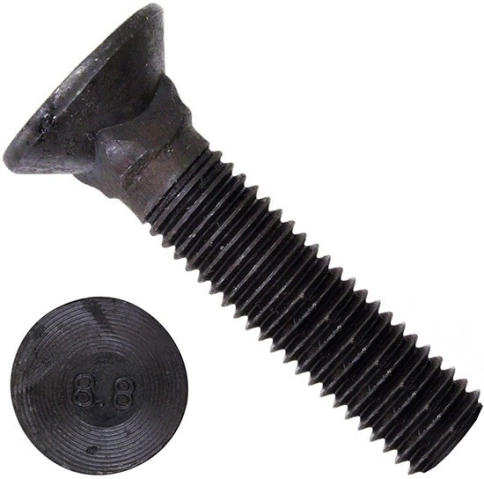 Болт лемешный высокопрочный потайной М10х60 Гост 7786,10 шт фото 9