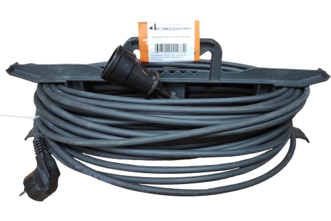 Удлинитель РС-1 кг 3*2,5 16А 50м с заземлением фото 1