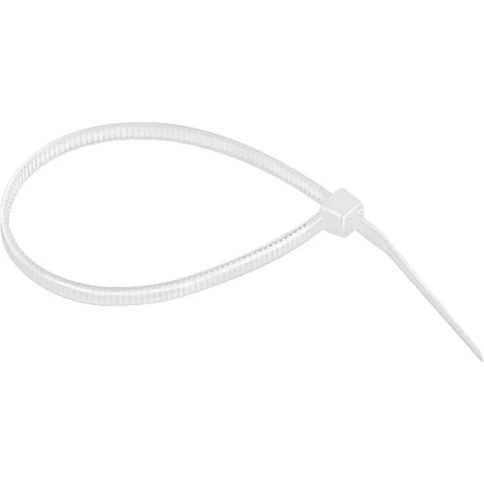 Хомуты пластиковые белые 200х3,6 мм 100 шт. Сибртех фото 2