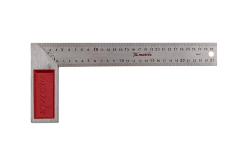 Угольник стальной градуировка Matrix фото 1