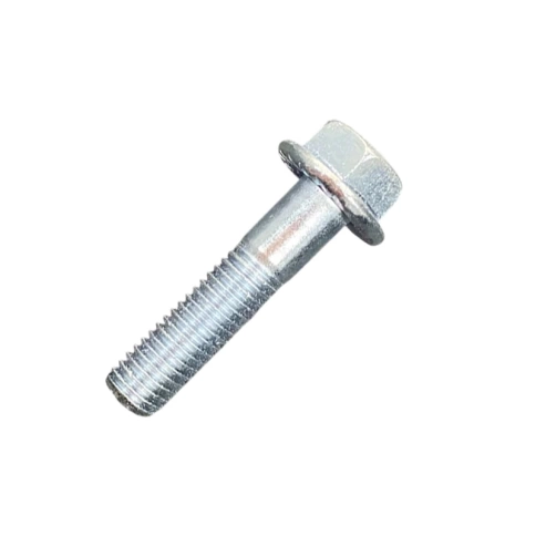 Болт с фланцем 6х30 мм класс прочности 10.9 DIN 6921 оцинкованный фото 1