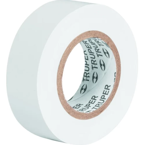 Изолента акрил 19 мм х 9 м М-22B белая фото 1