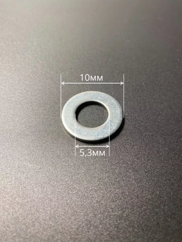 Шайба Нержавеющая М5 DIN 125 А2 плоская фото 4