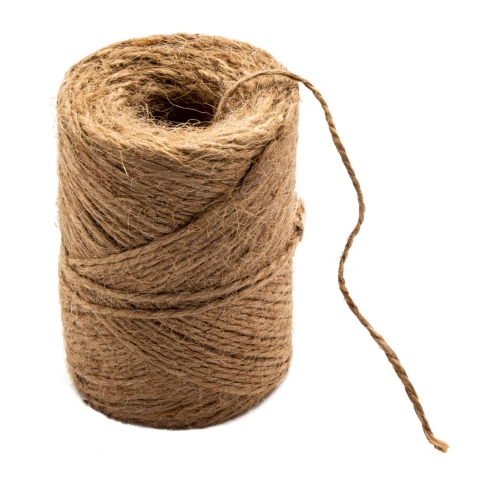 Шнур банковский джутовый 100 м 120 гр в диспенсере Сибртех фото 1