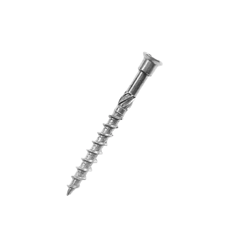 Саморез по дереву 4,0х40 мм с фрезой HIMTEX, нержавеющая сталь А2 фото 1