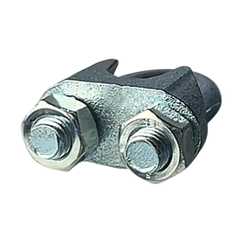 Зажим для стальных канатов М6 DIN 741, оцинкованный фото 2