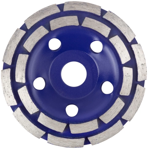 Диск отрезной алмазный шлифовальный двойной CUTOP 125х5,0х8,0х22,2 мм фото 1