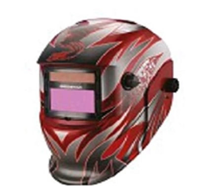 Маска сварщика ПРОФЕССИОНАЛ МС-5000 языки пламени фото 1