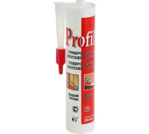 Клей монтажный Profil 280 мл универсальный фото 2