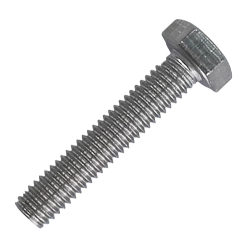 Болт 6х35 мм DIN 933 нержавеющий А2, полная резьба  фото 1