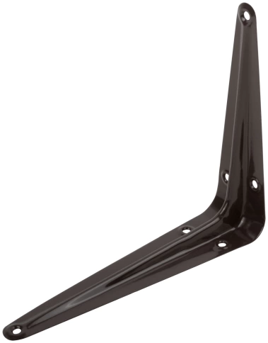 Уголок-кронштейн (0,7 мм) коричневый фото 3