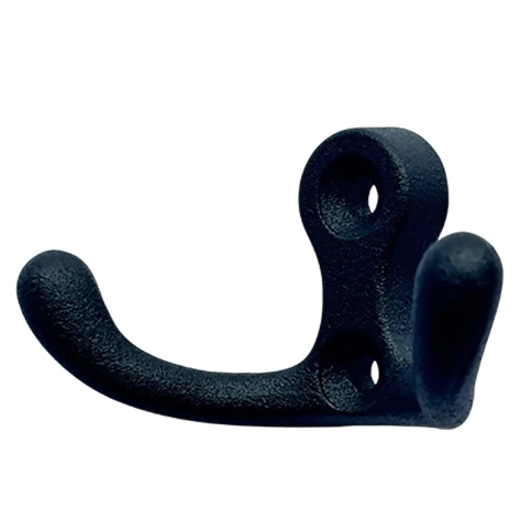 Крючок-вешалка №15 полимер черный фото 2