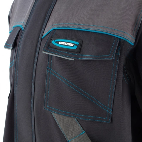 Куртка профессиональная рабочая 97% хлопок 3% спандекс XXL Gross фото 7