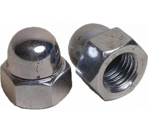 Гайка колпачковая М12 ОЦ DIN1587 , 10 шт. фото 6