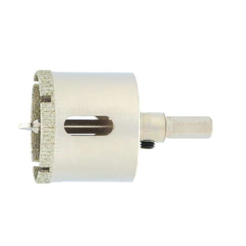 Сверло по керамической плитке и стеклу 35 х 55 мм 6 гр.хв-к, с центр.сверлом Сибртех фото 1