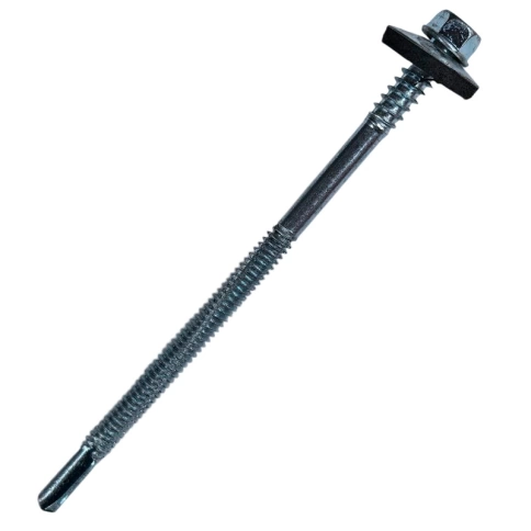 Саморез кровельный, с увелич.сверлом РТ-5 15 мм, фото 4