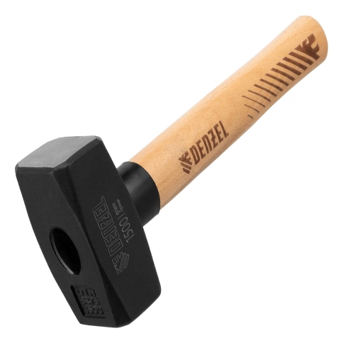 Кувалда, кованая головка, буковая рукоятка Denzel фото 1