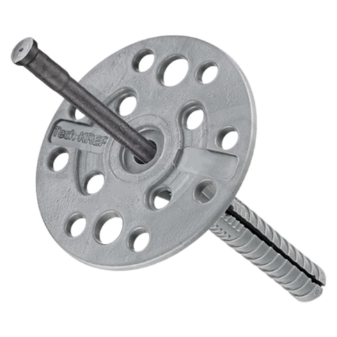 Дюбель для изоляции с пластиковым гвоздем IZO 10х120 мм, первичка фото 1