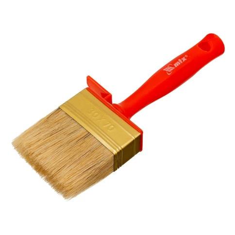 Кисть-ракля, натур. щетина, пласт.корпус пласт.рук. МТХ фото 2