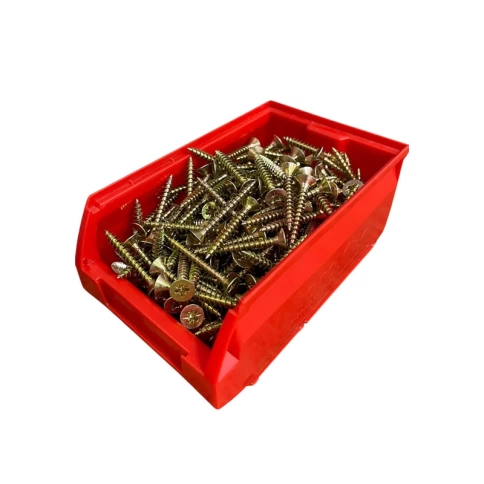 Шуруп саморез потайной для дерева 4х50 мм, желтый цинк, 1 кг. фото 6