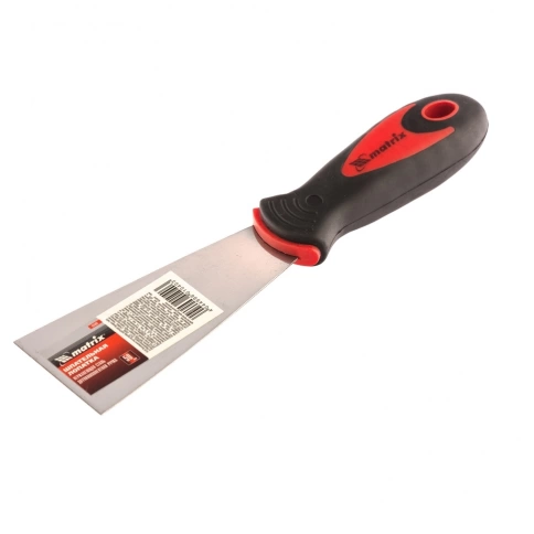 Шпатель из нерж.стали 50 мм двухкомп.ручка Matrix фото 1