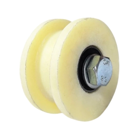 Ролик d70 мм Р2704 под трубу 20*20, капролон фото 1