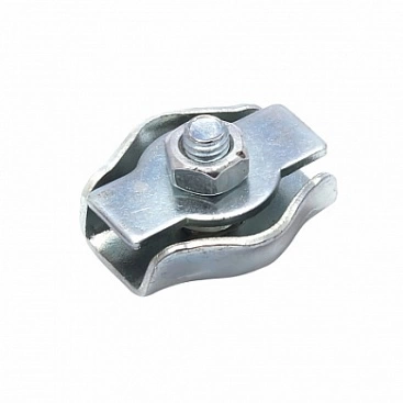 Соединитель троса одинарный 8 мм ОЦ, 10 шт. фото 5